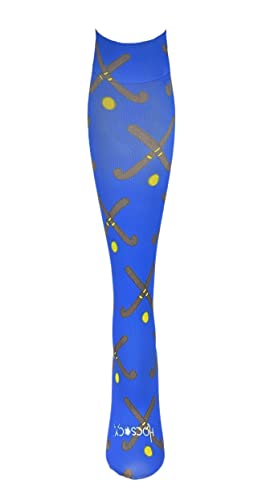 Hocsocx Blue Field Hockey Sticks Socks Performance Liner Moisture-Wicking Protection for Field Hockey, Ice Hockey, and Soccer4