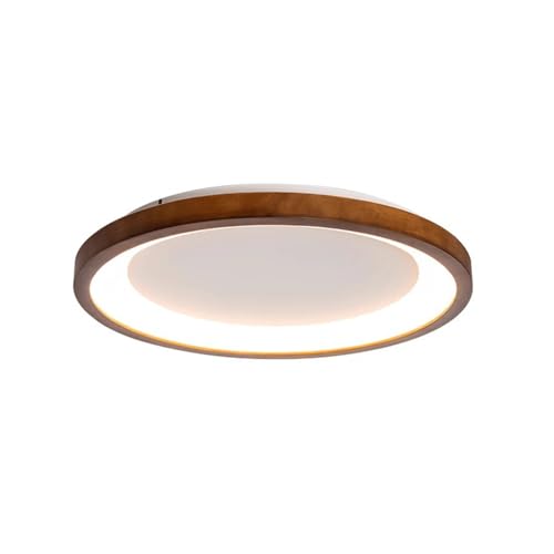 Plafonnier bois salon chambre cuisine luminaire nordique moderne