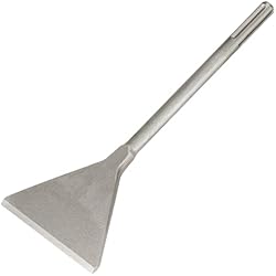 Berserker 6 x 15 in. SDS-Max Wide Scaling Chisel, Alloy Steel Scraper Bit | for Removing Ceramic Tile Cement Thinset Mortar, Compatible with All SDS Max Rotary Hammer Drills and Demolition Jack Hammers