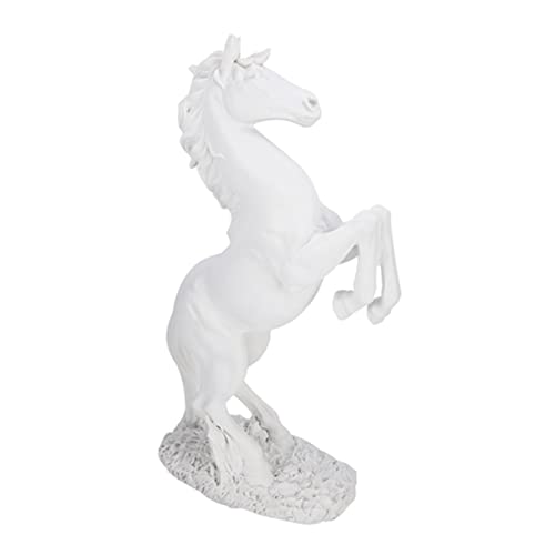 Eacam Sculpture de Cheval de Style Européen, Fabrication Exquise, Ornement