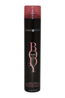 Body Double Thick Finish Volumizing Hair Spray by Sebastian for Unisex - 12 oz Hair Spray