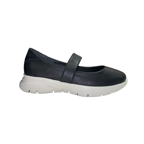Ballerines en cuir Frau 43P1 noir taille 40 chaussure légère femme
