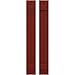 Ekena Millwork ARW101BB207X65MRH Americraft Two 2 Exterior Real Wood Joined Board-n-Batten Shutters (Per Pair), 7"W x 65"H, Pepper Red