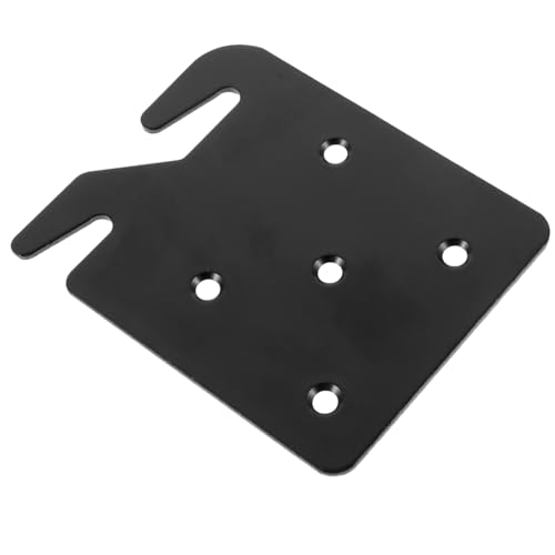 HOLIDYOYO Bed Plate Hinge Buckle Iron Bed Rail Fittings Reusable Bed Rail Bracket for Modern Bed