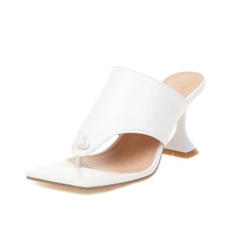 Flip Flop Kitten Heels Tabi Sandals Business Office Slides Slip on Women Beach Travel Cruise Vacation - Retro Cute Causal Comfortable Walking Trending Fashion Lightweight Running Birthday Gifts