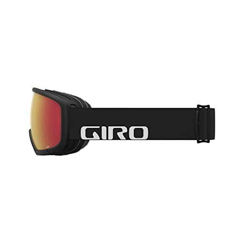 Giro Stomp Youth Snow Goggles - Black Wordmark - Amber/Scarlet Lens - One Size - Image 3