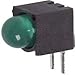 Dialight Indicator, Led PCB, 5Mm, Green, 2.1V - 550-0205F