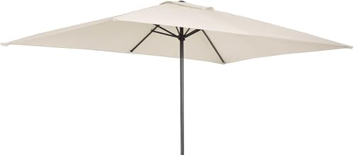 Miecoae Rectangle Garden Parasol Cover, Replacement Outdoor Sunshade Umbrella Canopy, Waterproof Fabric(J2)