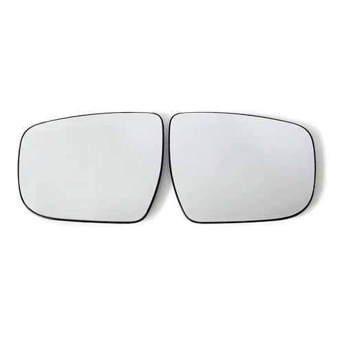 Verre de rétroviseur chauffant anti-givre pour Nissan Qashqai J11 côtés gauche et droit