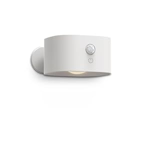 Motion Sensor Wall Light, Up and Down Wall Sconce, Magnetic 360° Rotation 3 Brightness Levels, Touch Control Rechargeable Battery Operated Wall Lamp for Hallway, Bedroom, Gallery, Stair, Living Room