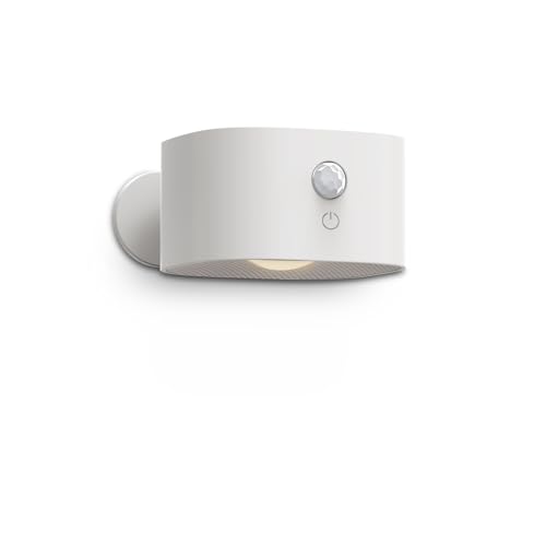 Motion Sensor Wall Light, Up and Down Wall Sconce, Magnetic 360° Rotation 3 Brightness Levels, Touch Control Rechargeable Battery Operated Wall Lamp for Hallway, Bedroom, Gallery, Stair, Living Room