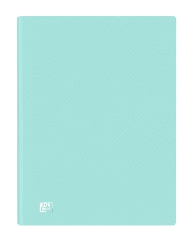 Oxford Sicht-Buch A4, Urban, Präsentations-Mappe mit 40 Hüllen, blickdicht sortiert pastell, 10 Stück