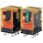 IDEC RU4S-CR-A110 110 VAC Coil Voltage, 4 Poles 4PDT, 50/60 HZ, NO Latching Lever, Plug in Terminal, RU Series, Universal Relay, W RC