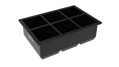 Molde para cubos de hielo Krowne 6 compartimentos miniatura 1