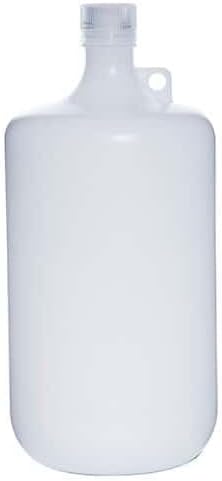 Cole-Parmer Narrow-Mouth Transport Plastic Bottle, HDPE, 4000mL