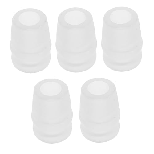 BESPORTBLE 5 Juegos Boquilla Para Botella Deportiva Boquillas De Repuesto Para Botellas De Agua. Boquillas De Repuesto Para Botella Deportiva Gel De Sílice Transparent 5 Piezas * 5