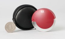 Swing Pocket Magnifier with 8x Aspherical Lens Loupe