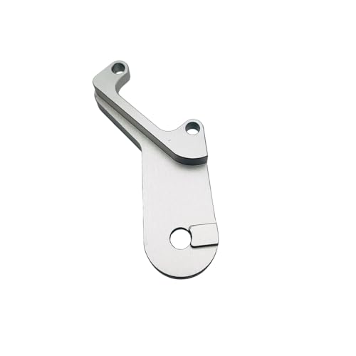 Bicycle Disc Brake Adapter CNC Machined Aluminum, Front & Rear Compatible