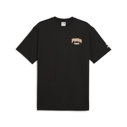 T-shirt graphique PUMA homme noir pour vos sorties urbaines décontractées