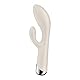 Satisfyer Spinning Rabbit 1 Rabbit-Vibrator | Rotation für G-Punkt und Klitoris | Sex-Spielzeug aus Silikon für Frauen | Stimulation mit Drehfunktion | 12 Vibrations- und 5 Rotationsprogramme | Creme