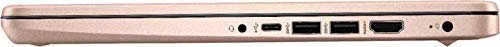 Image of hp 2021 Newest Stream 14 inch HD SVA Laptop Computer, Intel Celeron N4000 Processor, 4GB RAM, 64GB eMMC Flash Memory, Office 365, HDMI, USB-C, Windows 10, Rose Gold, AllyFlex MP, Online Class