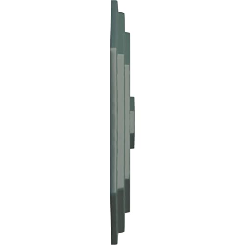 Image of Ekena Millwork CM25FECBF 25 1 /4 inchW X 17 1 /4 inchH X 1 3 /4 inchP Felix Ceiling Medallion, Cloud Burst