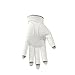 RNXRZANK Golf Glove, Golf Accessories, Sports Comfortable No Sweat, Soft Leather Left Hand Glove, Ladies Player Glove, White Color Golfer Supplies, Outdoor, 18cm