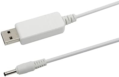 HAUZIK USB Charger Cable Power Adapter Cord Compatible with Google Nest Mini Smart Speaker, Nest Hub (3.3ft, White)