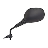 Hergestellt aus hochwertigen Materialien, ist dieser Motorrad-Rückspiegel langlebig und stoßfest.