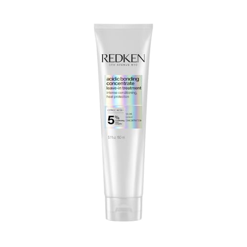 Redken, Voor Beschadigd, Veeleisend en Gekleurd Haar, Beschermt Intensief Tegen Haarbreuk en Hitte, Bonding Verzorging, Acidic Bonding Concentrate Leave-in Treatment, 150 ML