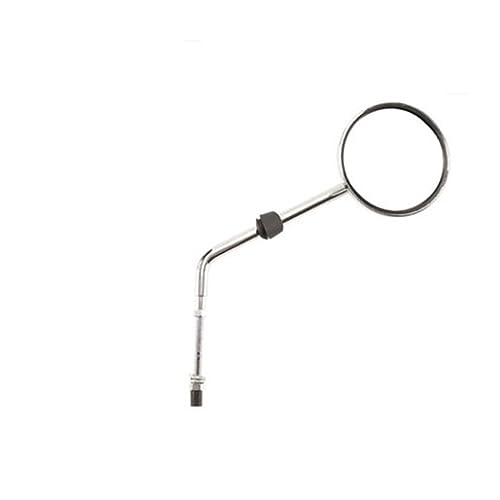 Specchietti Retrovisori Per Moto Per Django QP150T-C Specchio Flessibile Per Moto Retrofitting Accessori Specchietto Retrovisore(Silver right)
