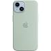 Produktbild Apple iPhone 14 Silikon Case mit MagSafe - Agavengrün