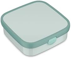Mepal - Bento Brotdose Groß Campus - 1,25 l - Cool mint | Bento Lunchbox für Kinder - Inklusive 2 auslaufsicheren Bento Fächern & Gabel - Bento-Fach ist mikrowellengeeignet