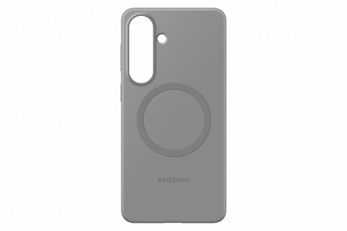 Image of Samsung Galaxy S26+ Silicone Magnet Phone Case, Soft-Touch, Durable Grip, Great Feel, Gray
