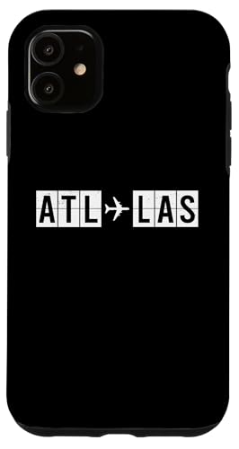 ATL to LAS ��s�@���[�g �A�g�����^ ���X�x�K�X �X�}�z�P�[�X iPhone 11 �p