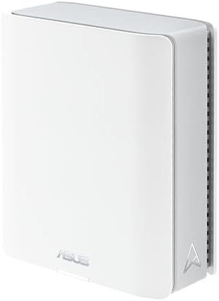 ASUS ZenWiFi BT6 Tri-Band WiFi 7 Mesh, 9.4 Gbps, 3000 sq.ft. (1pk), 2.5G WAN Port, Security and Parental Controls Included, Smart Home Master SSIDs, 4G & 5G Mobile Tethering TAA Compliant
