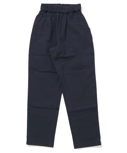 [クリフメイヤー] ワークシルエット ロングパンツ 長ズボン ゆったり 伸縮性 キッズ ジュニア 子供服 男女兼用 140 ネイビーのサムネイル