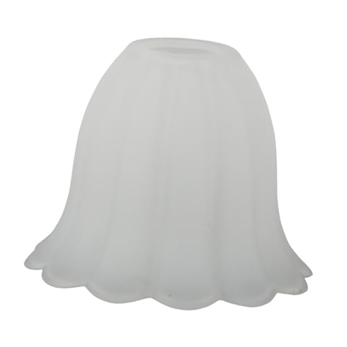 perfk Lampade in Vetro Smerigliato in Vetro a Forma di Fiore Coperchio di Copertura della Luce per la Lampada da Tavolo Lampada da Tavolo Room