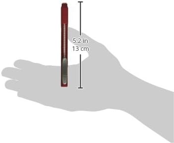 Miniatura 3 de Pentel Clic Borrador retráctil, recargable, barril rojo (PENZE22B)