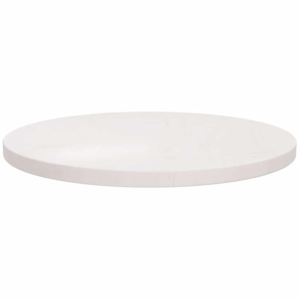 Générique Runde Tischplatte aus massivem Kiefernholz, 60 cm, Tischplatte für Esstisch oder Couchtisch, leicht zu reinigen mit einem feuchten Tuch