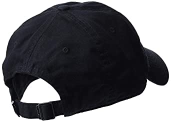 Image of Nike Men's Cotton Sportswear Heritage 86 Adjustable Cap (Black /White, Free Size)