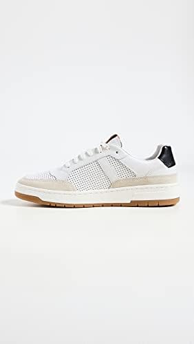 Vince Men's Mason Sneakers, White, 11 Medium US | Image 3