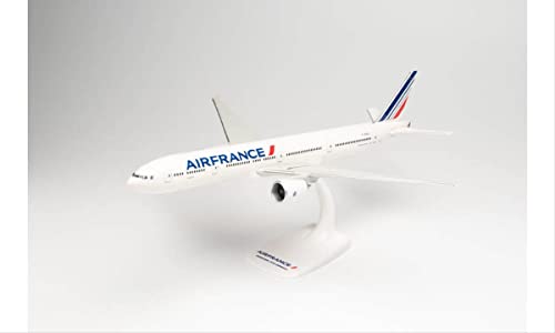 Herpa - Air France Boeing 777-300ER - 2021 livrée - F-GSQJ Strasbourg 613491 Multicolore Unisex Adult