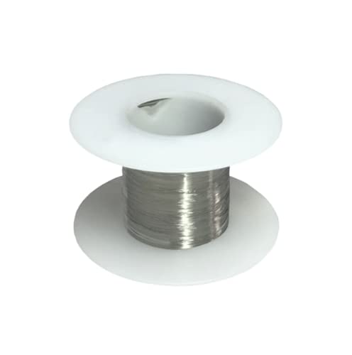 1 Pcs Stainless Steel 316L Wire 34 AWG Gauge 25' Length 0.0063