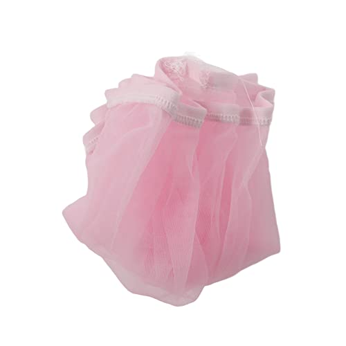 Capa de gaiola de pássaro de fio de rede rosa M – Rede de malha de nylon macio ajustável para gaiola