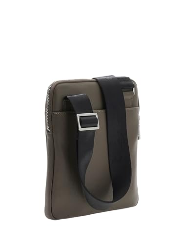 Bolso bandolera Certosa GUESS sofisticado en Brown Shitake 2