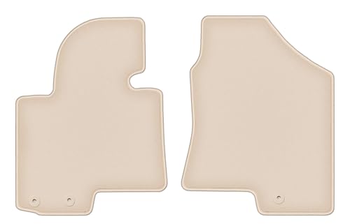 Tapis de voiture avant en velours beige pour Hyundai ix35 SUV 2009-2015