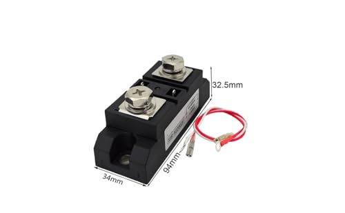 Relais statique SSR 300A commutation DC AC pour armoire électrique - 3