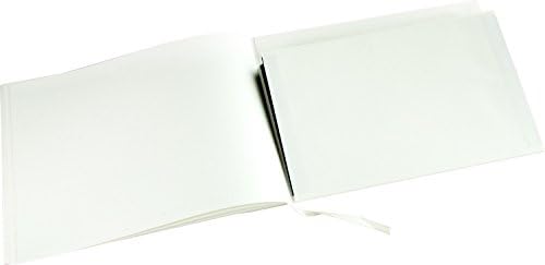 'in Memory' - Condolence Book - Formal Inner Page Format - Presentation Boxed - White