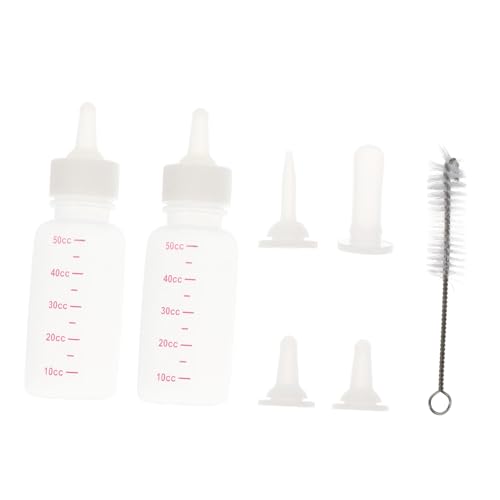 BESPORTBLE 1Set Small Pet Nursing Bottle Lightweight Puppy Feeding Bottles for Kittens and Small Animals Leak Design Portable Pet Feeding Supplies